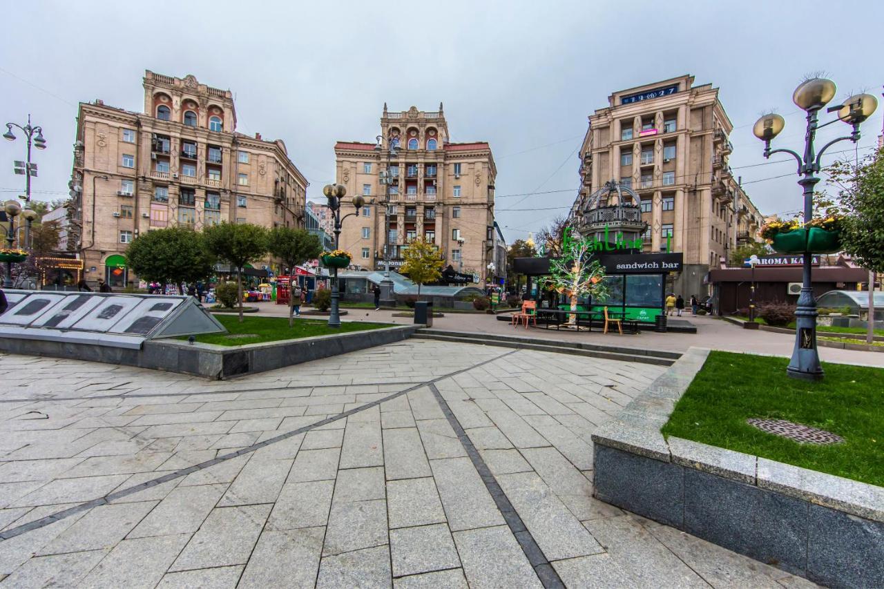 Затишна Квартира На Майдані Незалежності 基輔 外观 照片